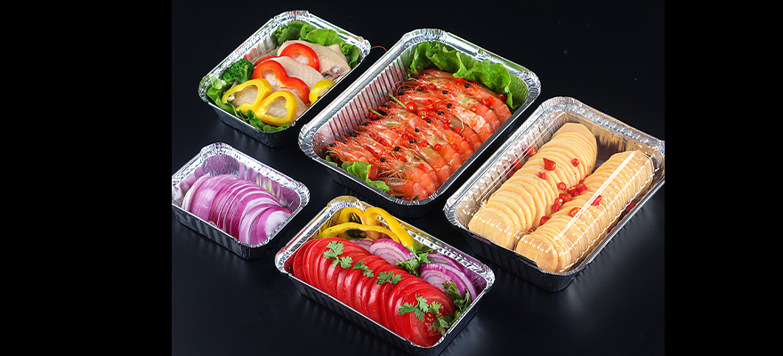 restaurant foil containers wholesale smooth wall aluminum containers wrinkled wall foil containers