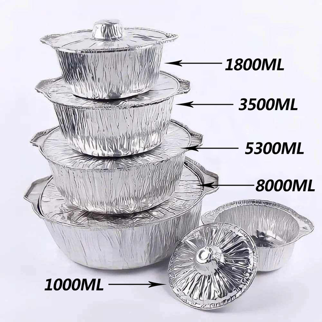 Disposable Aluminum Foil Pots