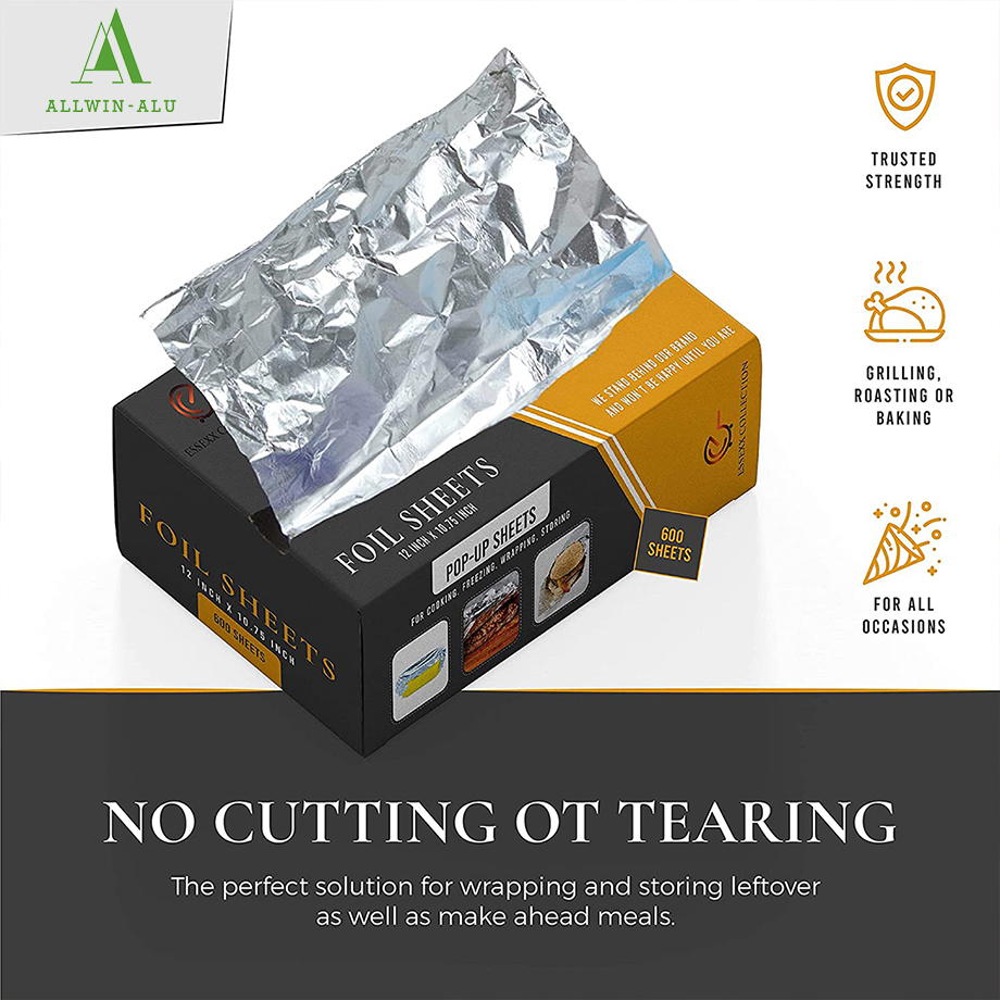 pop up aluminum foil sheets pop up foil sheets foil sheets for food 711 foil sheets