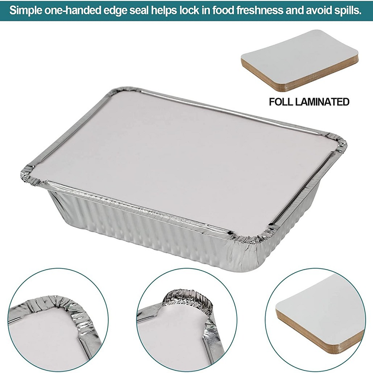 wrinkle aluminum foil trays aluminum foil for packaging containers