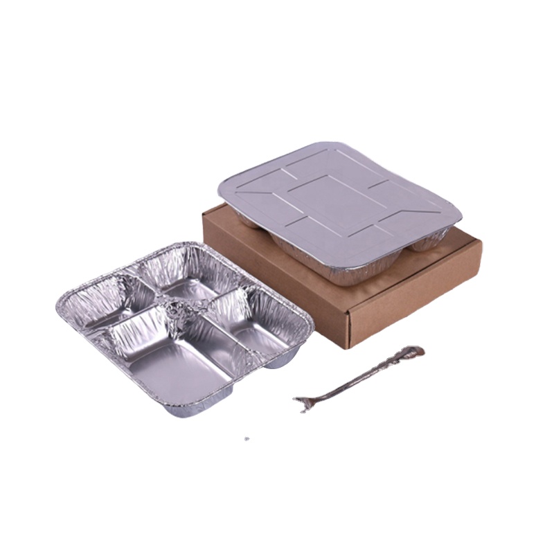 2/3/4 Compartment Foil Trays