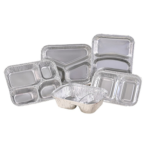 2/3/4 Compartment Foil Trays