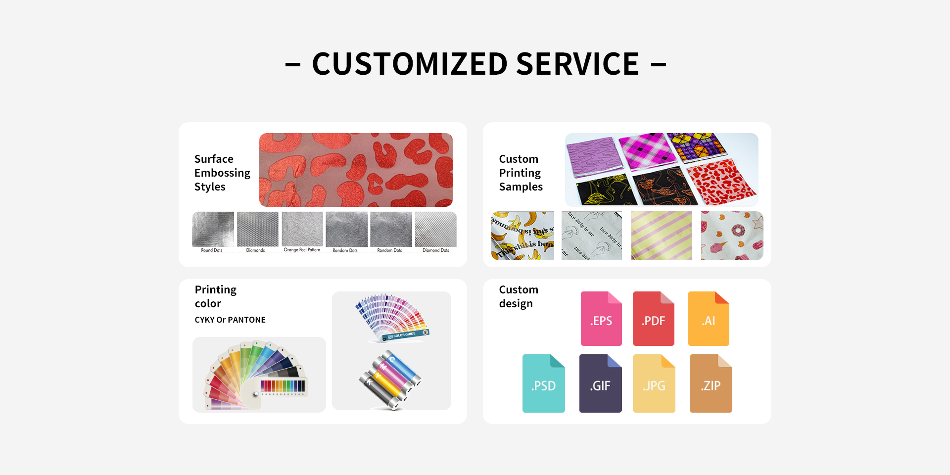 OEM custom hair foil