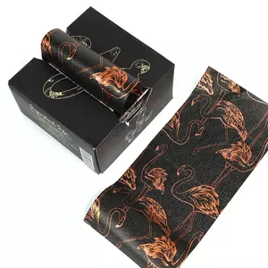 Custom Print Hair Foil custom balayage foil with logo branded foils for foilyage logo printed babylights foil