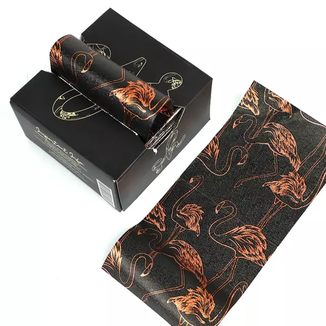 Custom Print Hair Foil custom balayage foil with logo branded foils for foilyage logo printed babylights foil