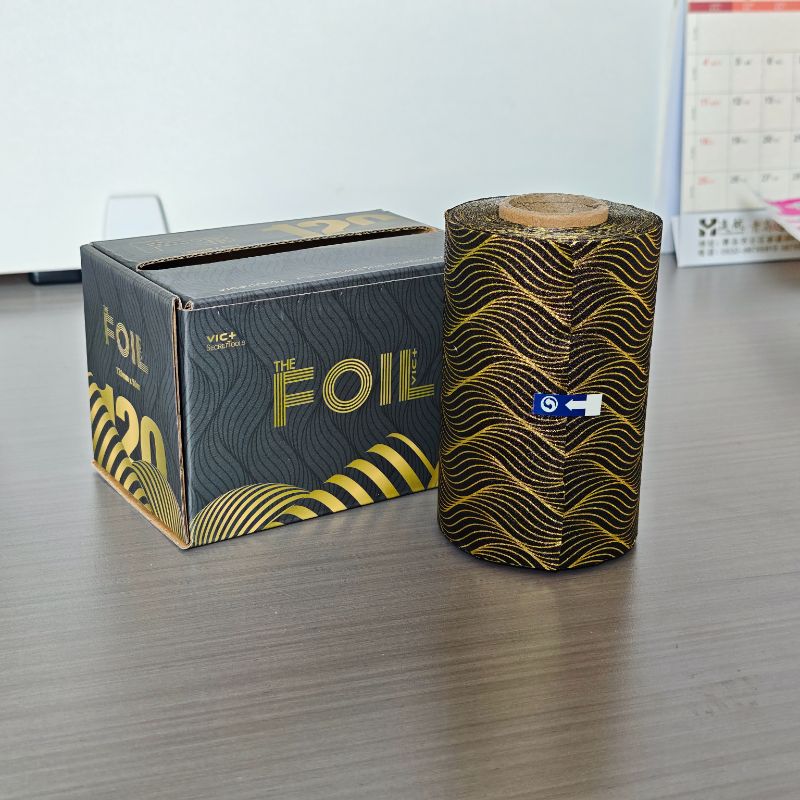 pink aluminum foil paper for printing aluminium foil hair foil embossed foil hair salon customized pop up hair foil