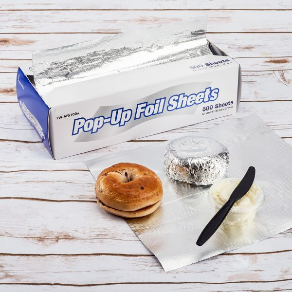 aluminum foil squares pop up foil sheets interfolded foil sheets 711 foil sheets 500 foil sheets