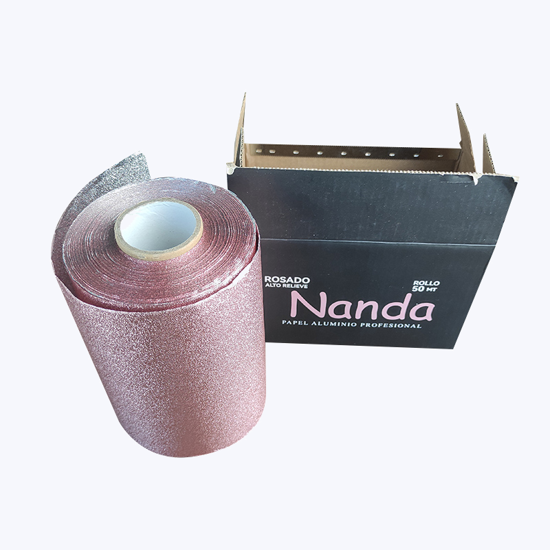 Purple Hair Foil Roll Bulk hair foil supplier Hair foil manufacturer Custom hair foil wholesale