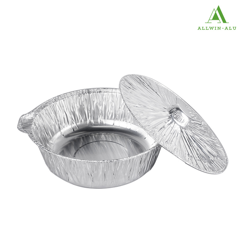 Round Foil Take-out Pan Pot390