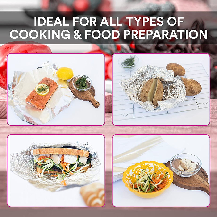 wrap pre cut foil sheets wrappers aluminum foil pop up & sheets