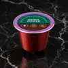 custom nespresso foil lids supplier food grade aluminum lidding foil custom printed die-cut foil lids 