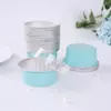 small round aluminum pans 6x3 aluminum round cake pan disposable aluminium round cake mould 