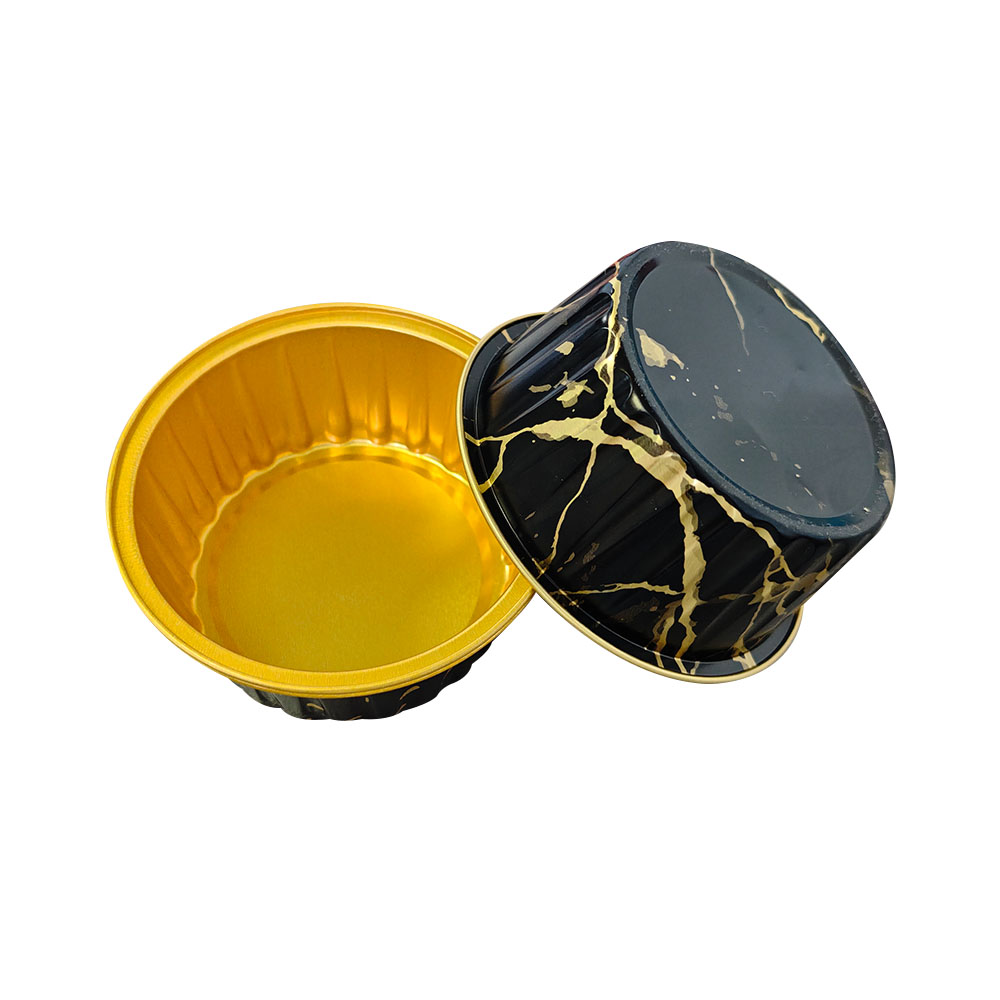 China colored foil container supplier OEM aluminum foil containers