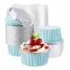 mini cupcake containers aluminum baking cup colored aluminum muffion pan with liddisposable mini cupcake liners