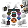 OEM Nespresso compatible foil lid manufacturer Food-grade aluminum capsule sealing film coffee capsule foil lids wholesale 