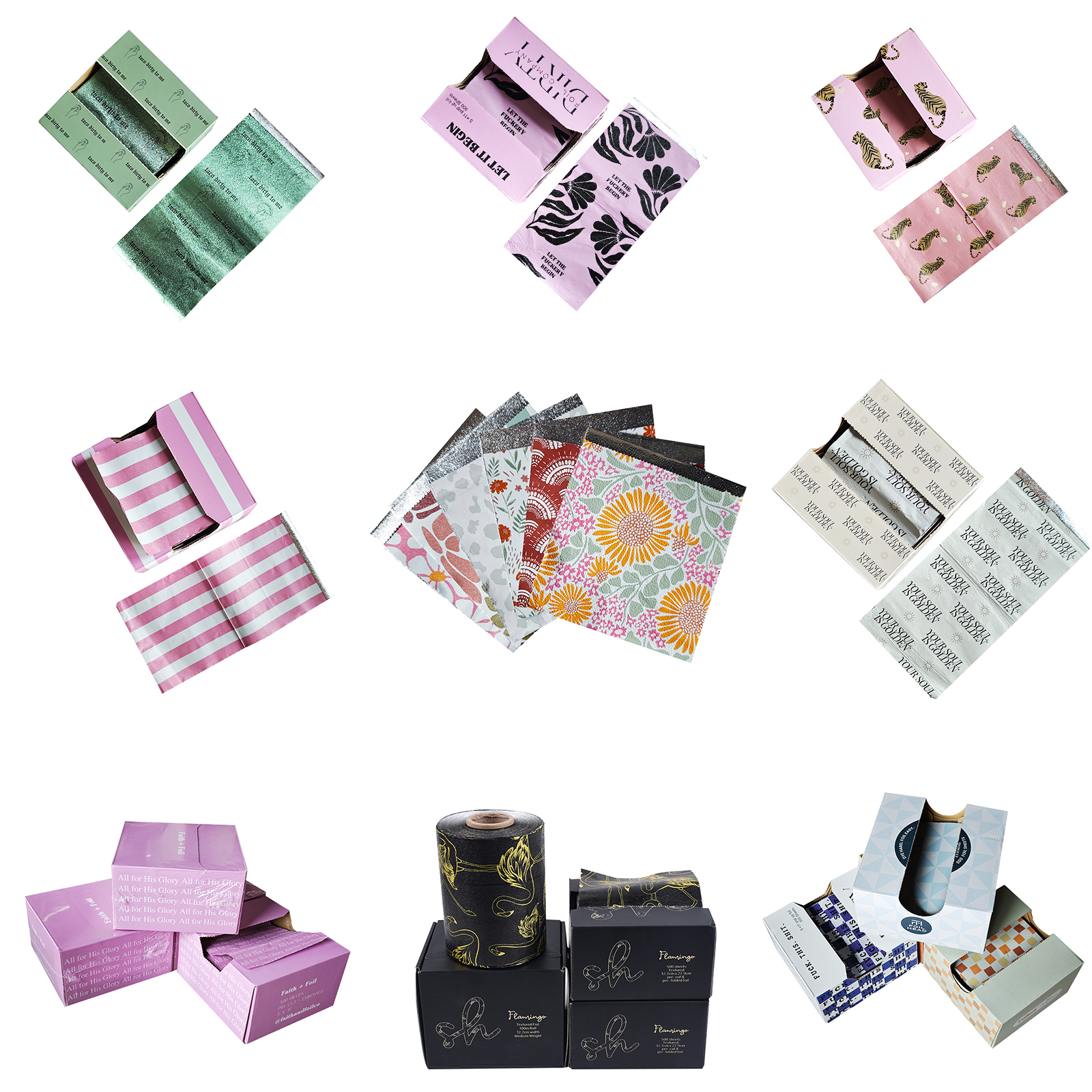 Salon Hair Foil Roll | Professional Embossed Aluminum Foil Manufacturer