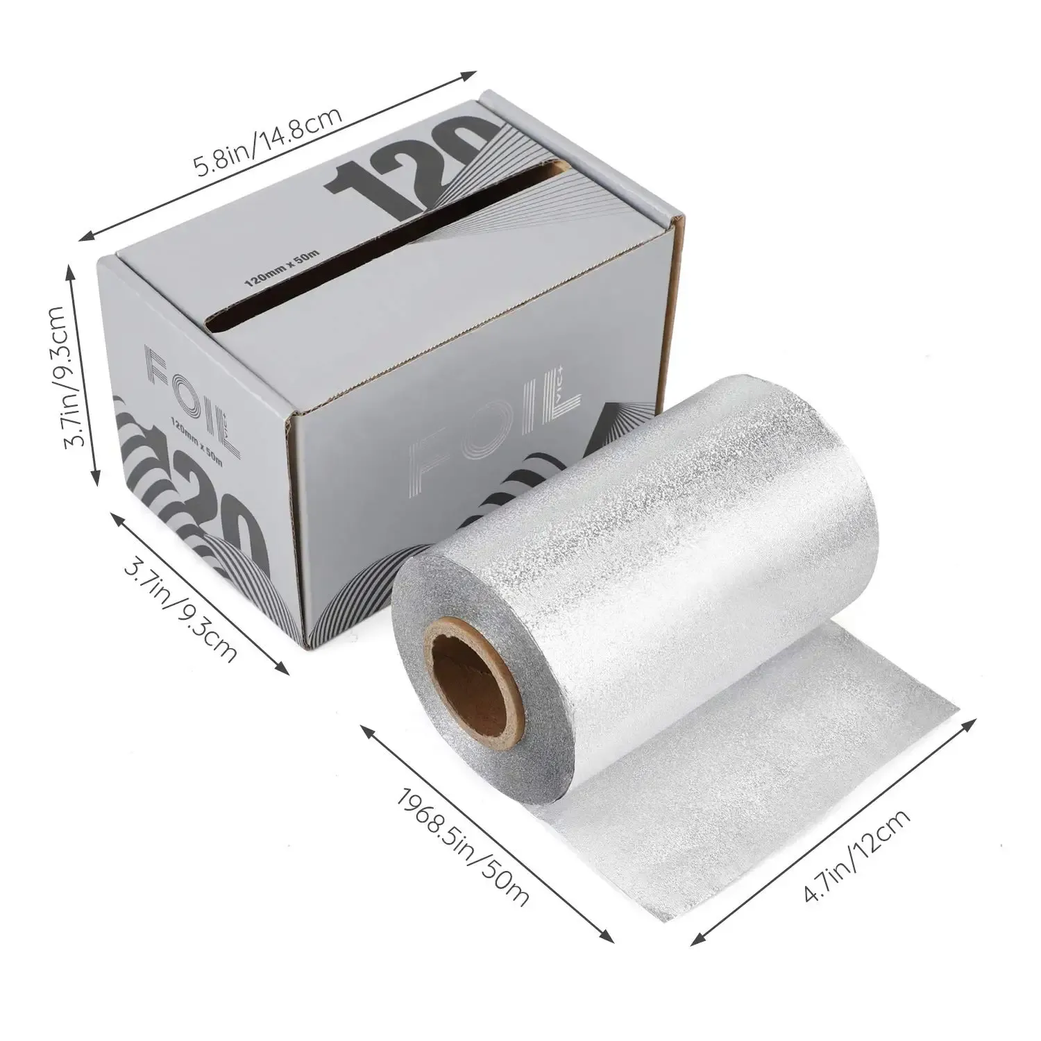 Hair foil manufacturer Custom hair foil wholesale Embossed hair foil bulk Pre-cut hair foil sheets wholesale